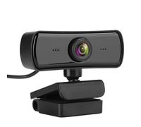 ASHATA HD Web Camera,Webcam USB Camera Builtin Microphone Computer Accessory,4K Full HD Computer Camera for Live Broadcast/Net Class, plug and play.(Black)