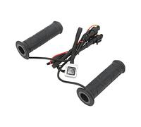ASHATA Heated Motorcycle Handlebar Grips with Intelligent Temperature Control, Sealed Design, Suitable for Off-Road Vehicle Enthusiasts