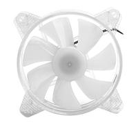 ASHATA High Performance Cooling Fan,120mm Computer Case Fan,4-Pin 1300RPM Colorful LED,with Hydraulic Bearing,Strong Heat Dissipation,for Computer Cases Cooling (Green)