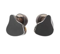 ASHATA in Ear Monitors Earphones, 10mm Biological Diaphragm Dynamic Driver Noise Cancelling 3.5mm Connector Wired Earbuds for Musicians Studio Noisy Environments Workouts Travel (Black)