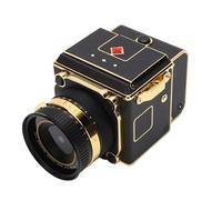 ASHATA Innovative 16X Zoom Retro Digital Camera With 2 Inch HD Screen, Manual Controls, Black (Black)
