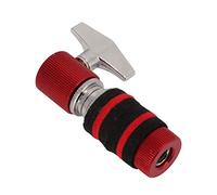 ASHATA Jazz Drum Clutch Metal Hi Hat Cymbal Clutch for Drum Sets (Red) | Easy Install, Durable Build, Smooth Operation, Stage Studio Performance, Standard Size