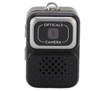 ASHATA Keychain Camera, 2MP 480P Video Resolution 0.96 Inch Display with Optical Lens, 150 Mins Battery Life with Creative Filters, for Cycling Mountaineering Pet Records (Black)