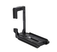 ASHATA L Shape Plate Fit for R7 Camera, Vertical Plate for RS2 RS3 with Arca Standard Dovetail Slot 1/4 Inch Screw Hole Anti Slip Pads Aluminum Alloy