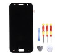 ASHATA LCD Display Touch Screen for Replacement for Galaxy Tab S7 Digitizer Assembly Repair Tool Kit (Black)