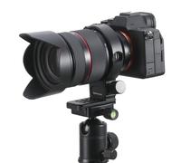 ASHATA Lens Tripod Mount Ring, Aluminum Alloy Support Collar with Fast Release Plate for AF24-70mm F2.8 Lens, Secure Fit and Alignment Installation Design
