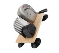 ASHATA Manual Bread Slicer for Homemade Sourdough Bread, Adjustable Thickness Slicing with Hand Crank, 4 Suction Cup Feet, for Home Kitchens, Restaurants, Bakeries