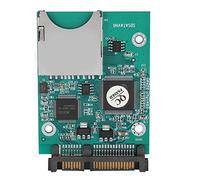 ASHATA Memory Card Adapters, 22MB/s Fast Transmission SD/SDHC/SDXC/MMC Memory Card to 2.5in 7+15P SATA Converter Adapter Suitable for DOS, 98SE,Me, 2000,XP and Vista,Linux,MAC OS.