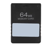 ASHATA Memory Card for PS2, Free MCboot Card FMCB V1.953 High Speed Storage Memory Card for PS2 - Plug and Play, 8MB/16MB/32MB/64MB (64MB)