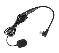 ASHATA Microphone,3.5mm External Video Recording Microphone,Mini Anti Noise Condenser Interview Microphone,Portable Replacement Meeting Mic, for Hero4 3/3+