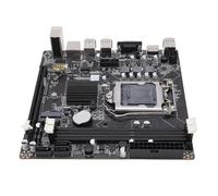 ASHATA Mini ITX Motherboard, LGA1155 H81 Motherboard Support for Core I3 I5 I7, Dual Channel DDR3, M.2 NVMe Slot, PCI Express X16 6Gb/s