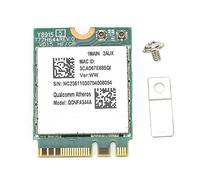 ASHATA Mini Network Card,1200Mbps DualBand Wireless Network Card QCNFA344A WiFi for Bluetooth Chip Model Wirefree Module with NGFF M2 interface for Windows