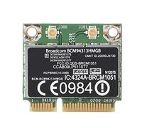 ASHATA Mini PCI Expression Network Card BCM94313HMGB, 2.4G 150Mbps Mini PCI-E Wireless Card Support Bluetooth 3.0 for G4 G6 G7 CQ43 CQ56 DV6-6000 Series DV7-7000 Series