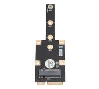 ASHATA Mini PCIe to M.2 M Key NVME SSD Adapter, NGFF Converter Card for 2230 2242 2260 2280 .2 SSD, PCIe Key Support, Plug and Play, with Screws & Screwdriver