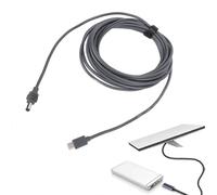 ASHATA Mini USB C to DC Power Cable, Mini Type C to DC Power Cable, 18AWG Copper Conductor PVC Casing USB C to DC Cord Satellite Cable (10.5m)