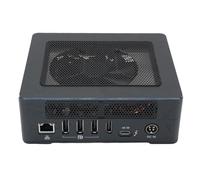 ASHATA Mobile External Graphics Card Docking Station for RX6600, External GPU Docking Station Fit for Thunderbolt 3 USB3.0 7 Ports, HDMI 2.0, DisplayPort 1.4, RJ45 Port (UK)