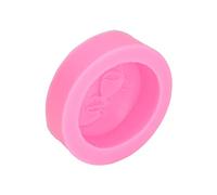 ASHATA Moon Face Silicone Mold for Chocolate, Jello, Cake, Candy & Fondant Making - Non Stick & Flexible Pink Silicone Mold for Baking, Party Decor, Soap & Plaster Craft, Dishwasher