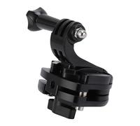 ASHATA Motorcycle Windshield Mount Clip, Aluminum Alloy Camera Mount with Powerful Locking Mechanism and Double Layer Silicone Pads, for D JI Action Insta