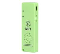 ASHATA MP3 Player, Portable Music Player for Students, Lossless Sound Compact Mini MP3 Player, Supports up to 64GB Memory Card, for Running Cycling Studying(Green)