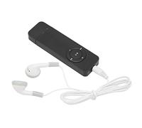 ASHATA Mp3 Player,USB Mp3 Player Student MP3 Player Kids Lossless Sound Plug in Memory Card Expandable UP to 64GB Not Included, for Students Gifts(Black)