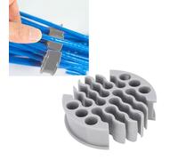 ASHATA Network Cable Organizer, Ethernet Wire Manager Cable Management Tool with 30 Holes for CAT 5 CAT 5E CAT 6 Shielded Wires (CAT5 Wire)