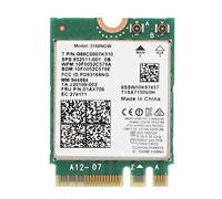 ASHATA Network Card, Wi-Fi Network Adapter Card For Intel Internet 3168NGW Wireless-AC Dual Band Wifi Network Card with Bluetooth 4.2