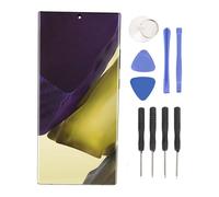 ASHATA OLED for Note20 Ultra 5G LCD Display Screen Assembly Replacement for Note 20 Ultra 5G SM-N986B Dynamic Touch Digitizer Screen with Frame Toolkits (Silver)