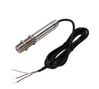 ASHATA Online Infrared Temperature Sensor 0-200C Transmitter Probe | Industrial Grade 420mA Output, Non Contact Temperature Measurement, Stainless Steel Housing, Fast 300ms Response