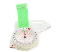 ASHATA Orienteering Compass Clear Scale ABS Multifunction Thumb Compass for Adventure Camping, Luminous Point Design, Convenient Night Use, Easy Measurement for Outdoor Enthusiasts