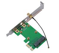 ASHATA PCI Express Riser Card, Mini PCI-E to PCI-E, Supports Network Cards, SSD, WLAN, WWLAN, No Driver Required