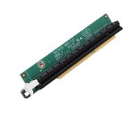 ASHATA PCIE 3.0 X16 Riser Adapter for ThinkCentre M920q M920x M910x M720q P330, Graphic Card Extender Cable for Small Form Factor PC Upgrade, PCIE GPU Riser Card 01AJ940 (With Back Plate)
