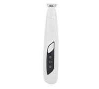 ASHATA Pet Hair Clipper Lightweight with LED Light Rechargeable Design for Home Grooming Small Pets Plastic (White)