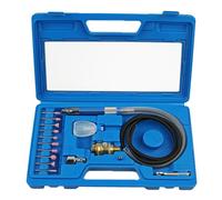 ASHATA Pneumatic Pencil Die Grinder Kit, High Speed 65000 RPM, for Metal | Pneumatic Grinding Pen, Precision Grinding and Cutting, Metal Wood Engraving, Rear Exhaust, 90 PSI, Compact Handheld Tool