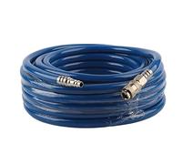 ASHATA Pneumatic PVC Hose 15M with Quick Connector for Air | 50FT Length Dryer Compressed Flexible Polyurethane Tube Oxygen Line Pneumatic Water Tools