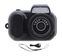 ASHATA Portable Camera, 1080P HD 0.96 Inch Color Screen USB Thumb Camera, Mini Camera with Strap, for Students Travel, with Intelligent Image Optimization