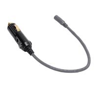 ASHATA Portable Car Charger Power Cable for Mini Dish 0.82ft Durable Rubber Copper for Travel and Emergency Use