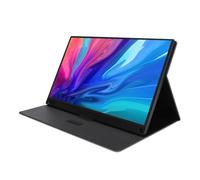 ASHATA Portable Monitor 16.1 Inch 1080P USB C, for HDMI Computer Display, 16:9 IPS Display 60Hz Gaming Monitor VESA Mount Travel Monitor for Laptop Computer
