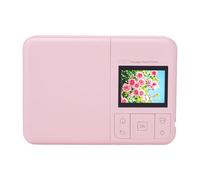 ASHATA Portable Photo Printer, 2x3 Mini Color Picture Printer w/ 10 Color Photo Paper Sheets, Bluetooth/WiFi, for IOS & Android, Small Inkjet for Smartphones