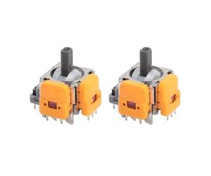 ASHATA Premium 3D Rocker Analog Joystick Sensor Module,Sturdy and Lasting, Long Service Life Replacement with Metal and ABS Material for Controller
