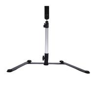 ASHATA Projector Overhead Tripod, 360 Deg Rotation Projector Stand Clip with Remote Desk Webcam Mount Stand for Baking Online Teaching Live Streaming