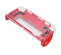 ASHATA Protective Cover Fit for OLED Handheld， Proof Anti Slip Dockable Case with PC Handheld，Durable Back Case Accessories for OLED 7 Inch Console (Red)