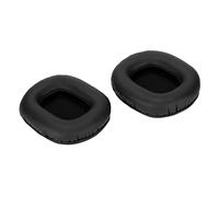 ASHATA Protein Leather Ears Cushions for W800BT W8088BT Headphones Replacement Fields for Better Comfort and Durability (Black)