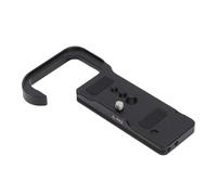 ASHATA Quick Release Plate for Camera, Aluminum Alloy Tripod Mount Quick Release Base Plate with 1/4 Inch Screw and Concealed Hex Support for Arca