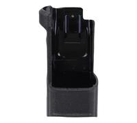 ASHATA Radio Holster for APX7000 PMLN5331 PMLN5331A, Universal PC Radio Holder Carry Case with Belt Clamp, Portable Top Display and Dual Display