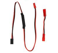 ASHATA RC Winch Controller Adapter Plug Durable Mini Lightweight Easy to Use for RC Car Model, Black Plastic