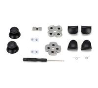 ASHATA Repair Replacement Parts for PS5,Controller Replacement Kit for PS5 Handle,Conductive Rubber Pad Rocker L12 Replacement Buttons Set,Small & Portable