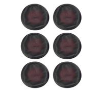 ASHATA Replacement Earpads Cover for Focus B825 4210 4220, Cushions Ear Pads Cover For1 2 UC, for BlackWire 5200 C5200 5210 C5210 5220, Protein Leather, 3 Pairs