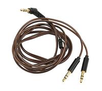 ASHATA Replacement Headphone Cable 3.5mm to Dual 3.5mm HiFi Sound Quality for Hifiman Sundara Material: OFC Core