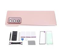 ASHATA Replacement Kit for Z Fold 2 5G F916, Front Glass Outer Screen and Back Glass Cover with Adhesive, Camera Lens, for Phone Repair (Rose Gold)