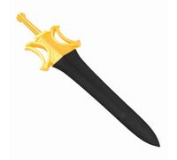ASHATA Retractable 3D Printed Prop Sword for Cosplay Anime Costume (Black